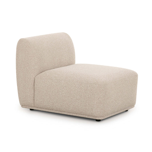 Sylvie Cream Performance Boucle Armless Chair - Default Variant