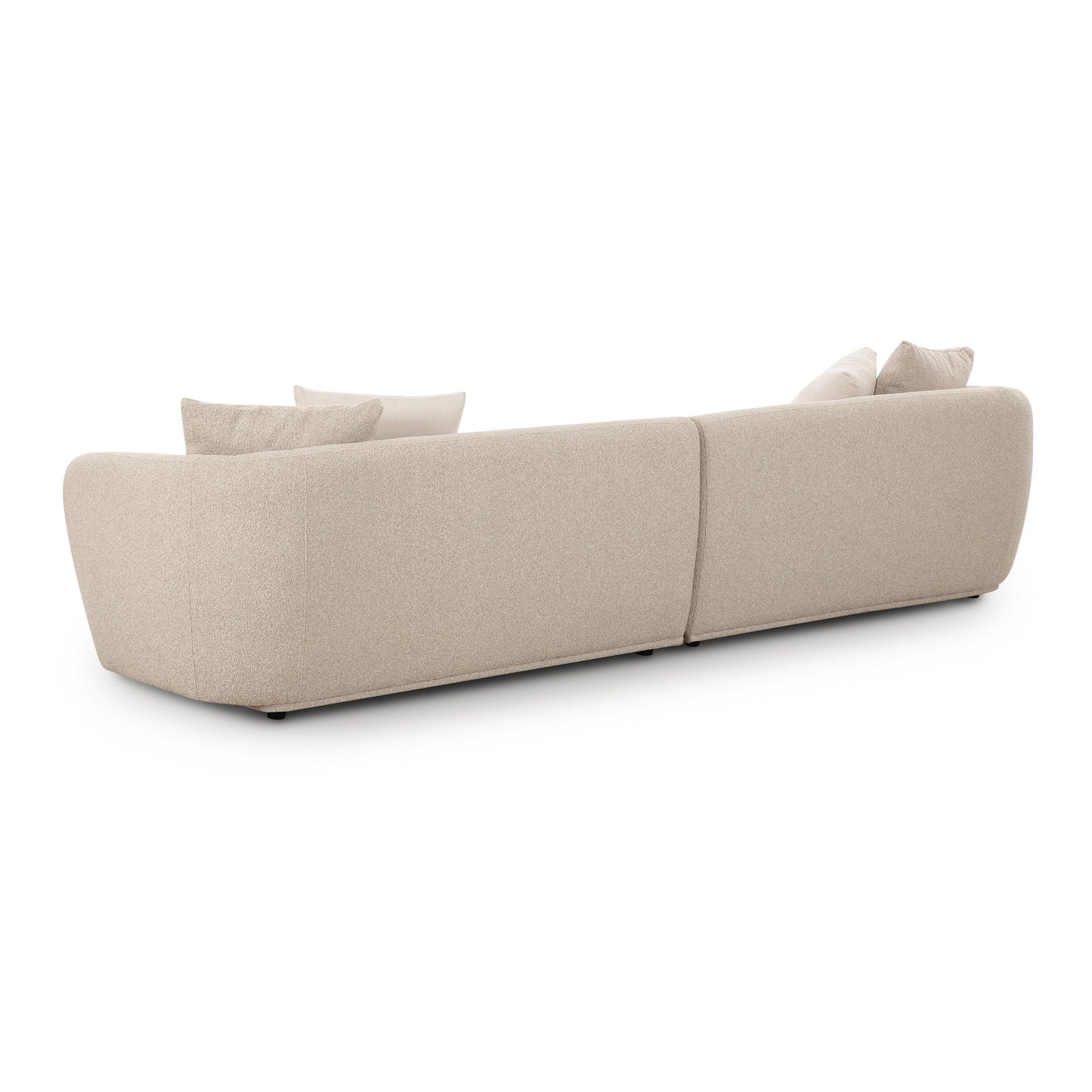 Sylvie 118" Cream Performance Boucle Sofa