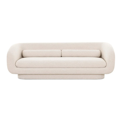 Simone 96" Cream Performance Boucle Sofa