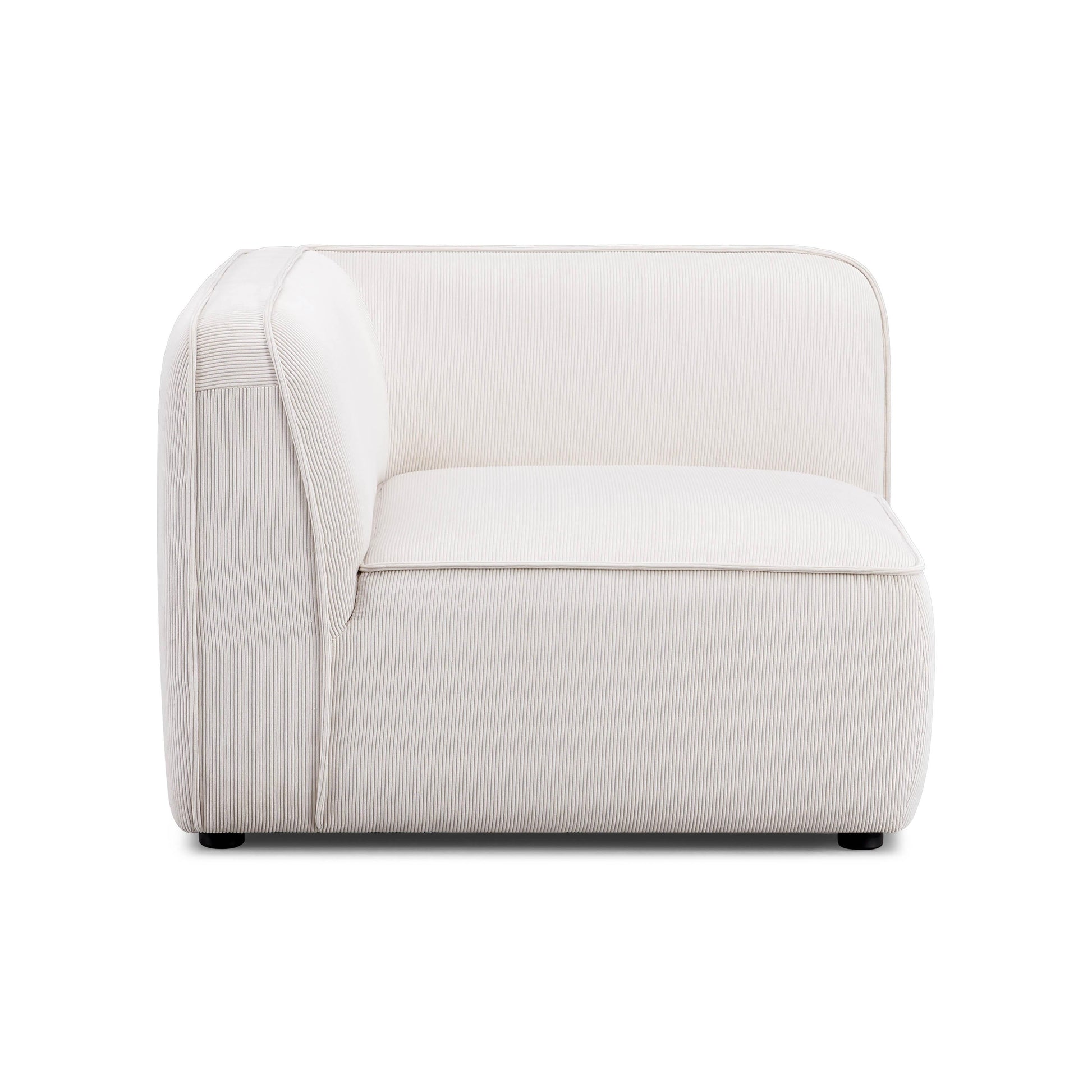Travie Performance Corduroy Velvet Corner Chair