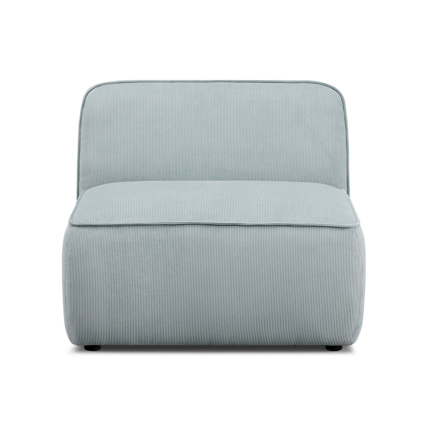 Travie Performance Corduroy Velvet Armless Chair