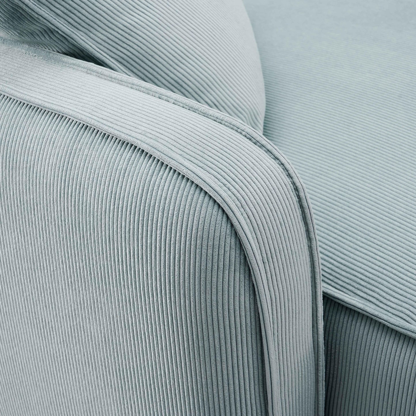 Travie Performance Corduroy Velvet Armless Chair