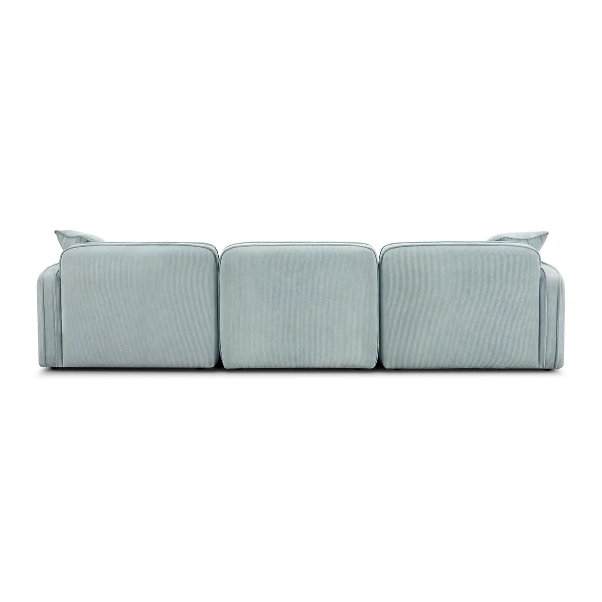 Travie 4-Piece Performance Corduroy Velvet Modular Sectional