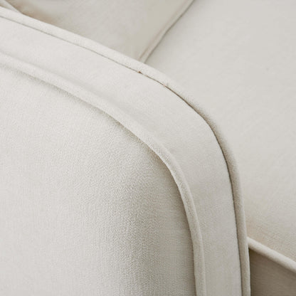 Travie 5-Piece Sand Upcycled Performance Linen Modular L-Sectional