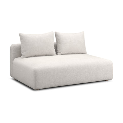 Hangover 64" Armless Loveseat - Ivory
