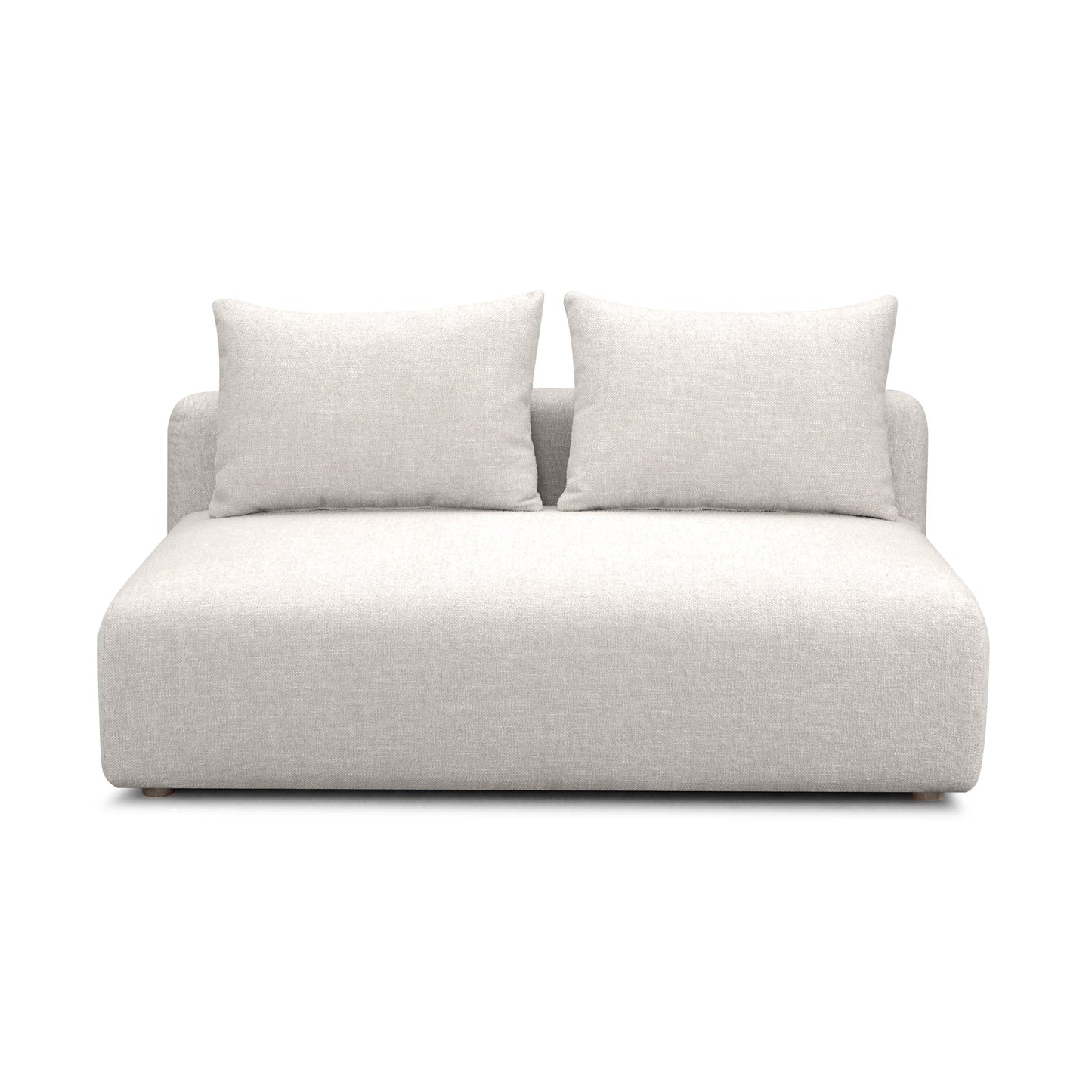 Hangover 64" Armless Loveseat