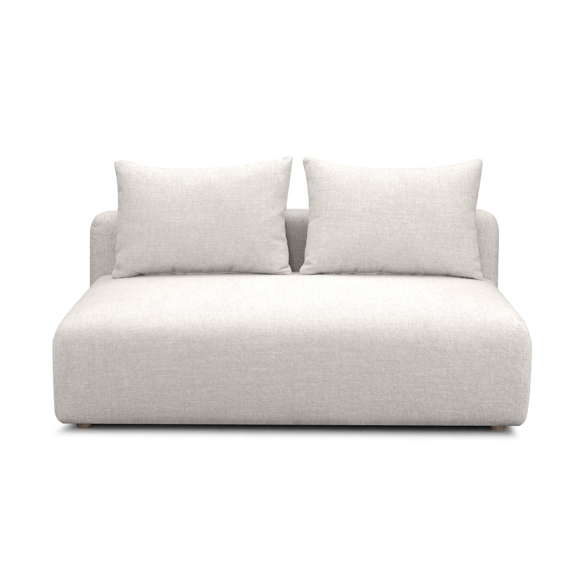 Hangover 64" Armless Loveseat