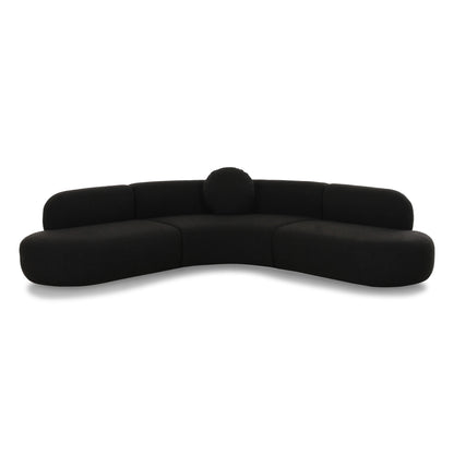 Broohah 3-Piece Performance Fabric L-Shaped Sectional