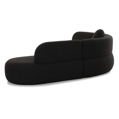 Broohah 3-Piece Performance Fabric L-Shaped Sectional