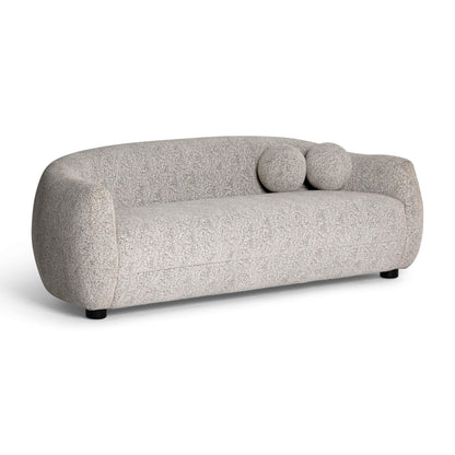 Judy 80" Black and White Woven Performance Fabric Sofa - Default Variant