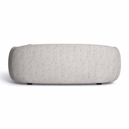Judy 80" Black and White Woven Performance Fabric Sofa