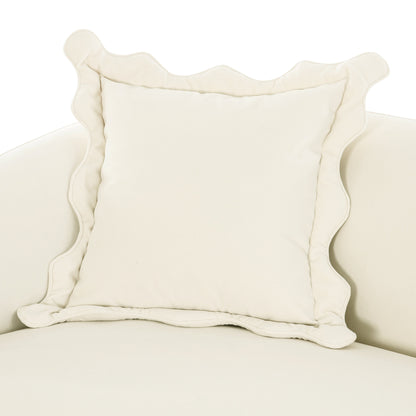 Lou 91" Performance Velvet Sofa