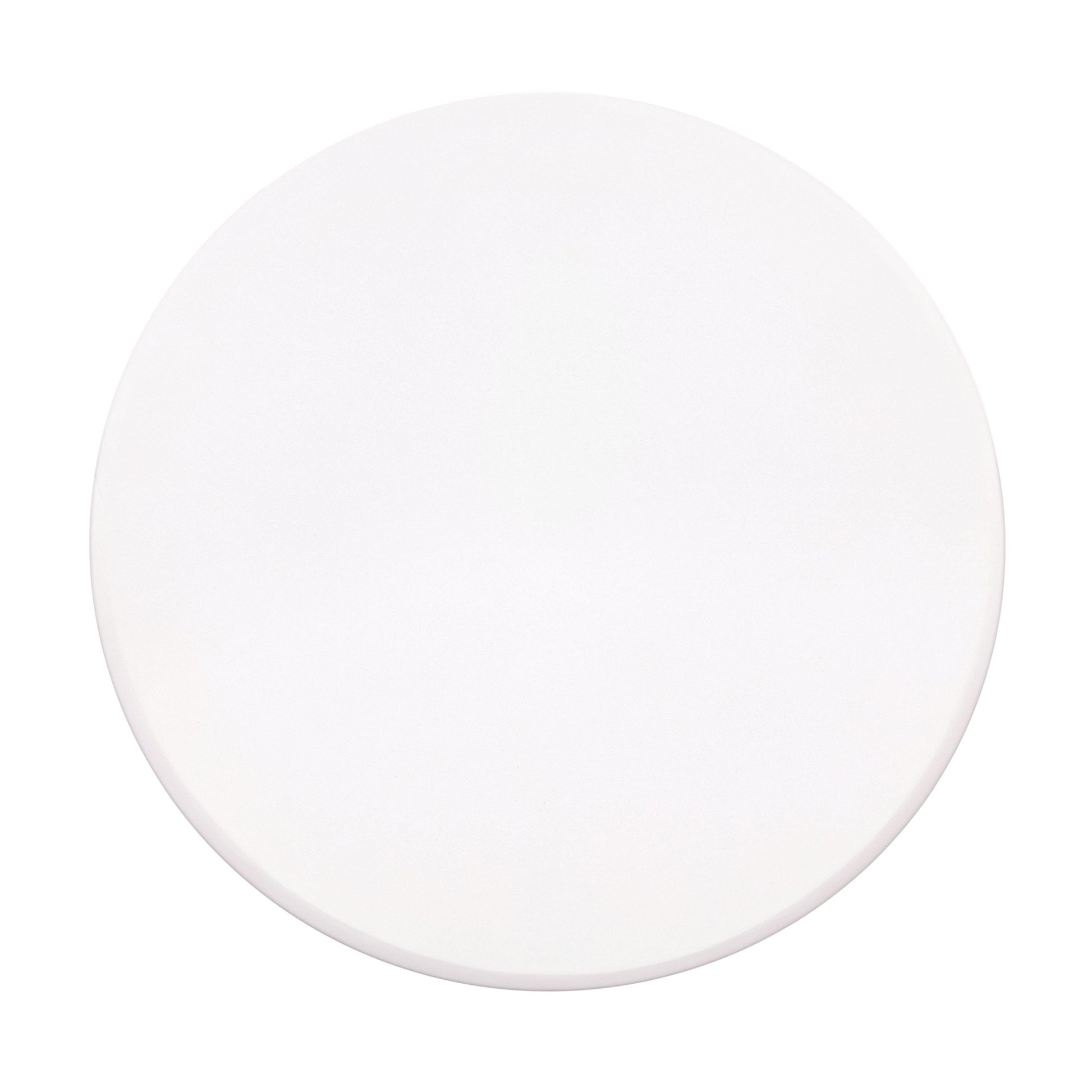 Tulum 27.5" Ivory Concrete Indoor / Outdoor Round Coffee Table