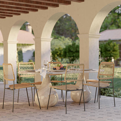 Smooch 87" Concrete Indoor/Outdoor Dining Table
