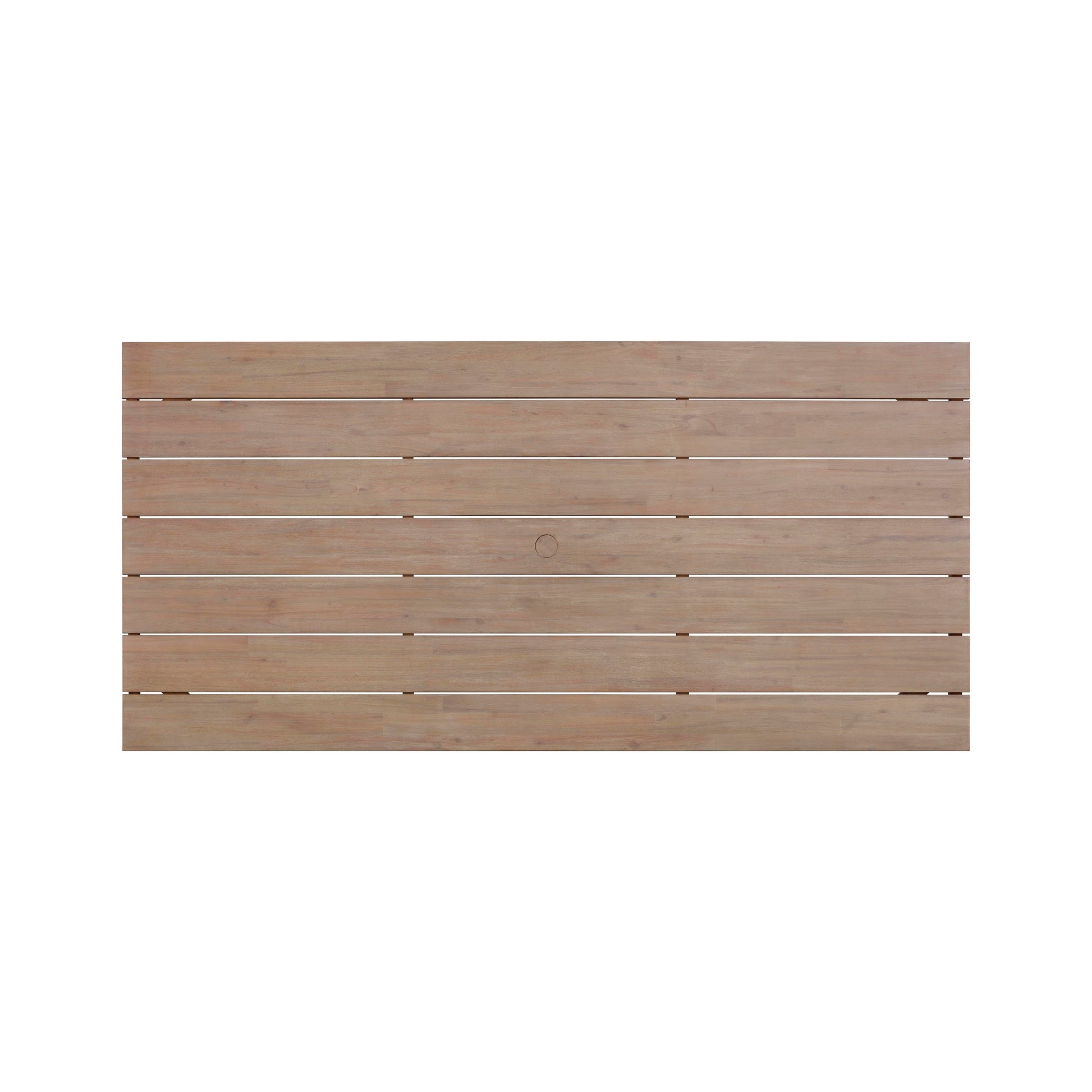 Cassie Natural Outdoor Rectangular Dining Table (75"-108")