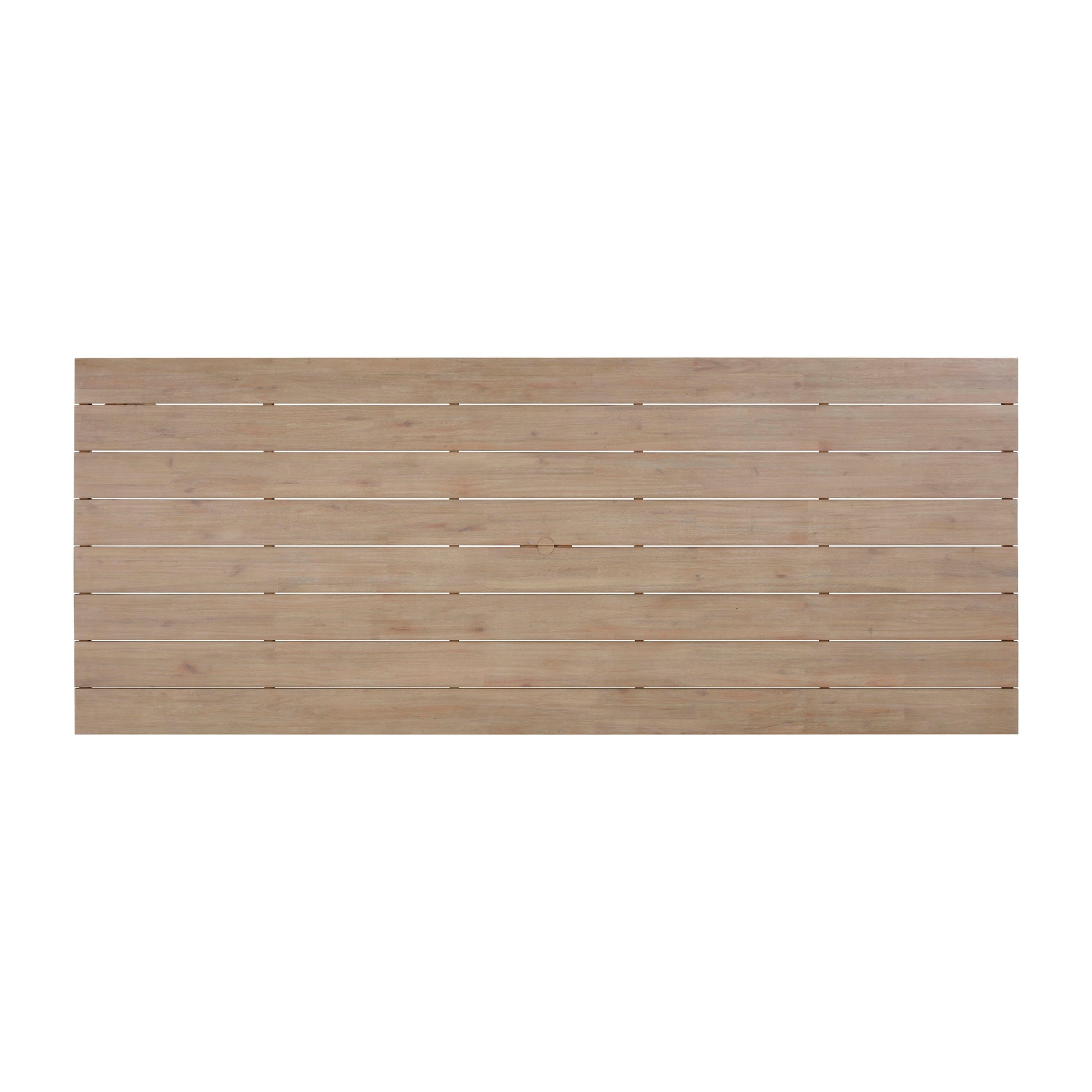 Cassie Natural Outdoor Rectangular Dining Table (75"-108")