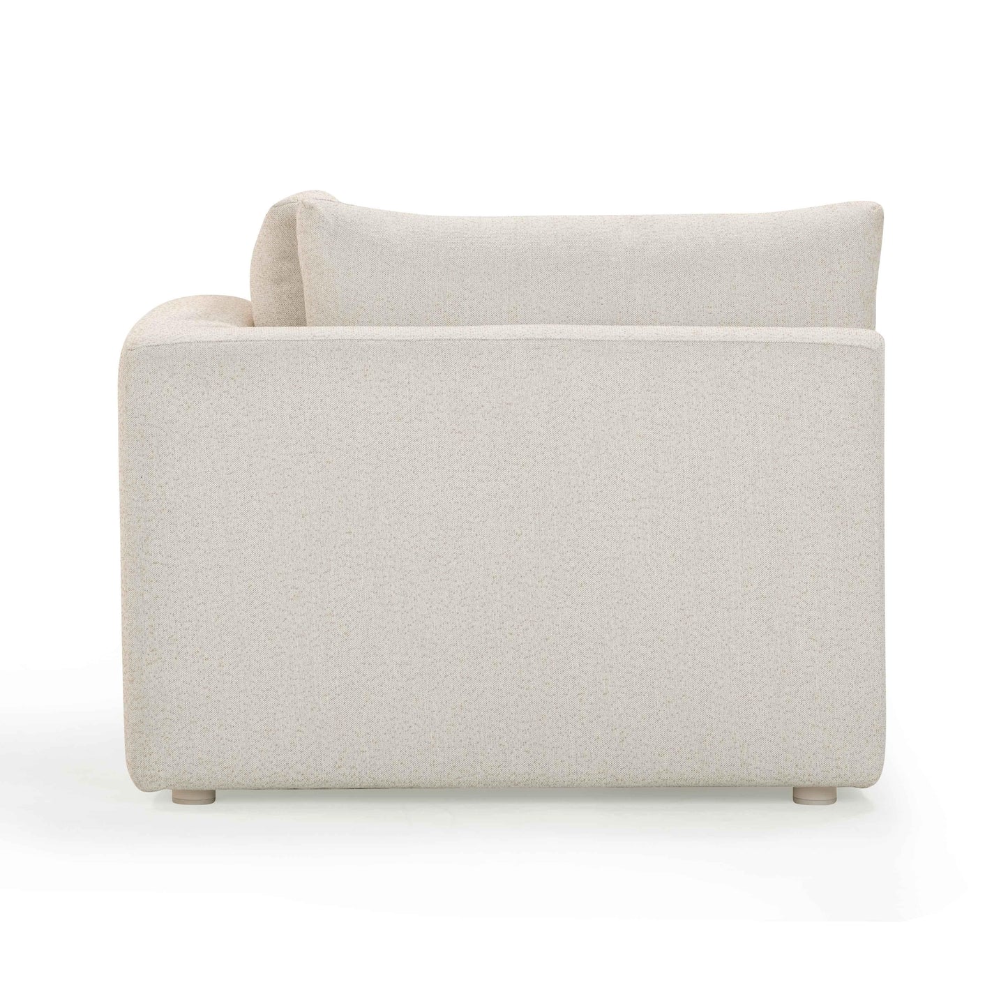 Hangover Cream Performance Fabric Outdoor Modular Corner Chair