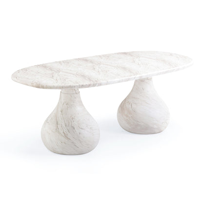 Smooch 87" Concrete Indoor/Outdoor Dining Table