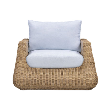 Dana Outdoor Accent Chair - Blue