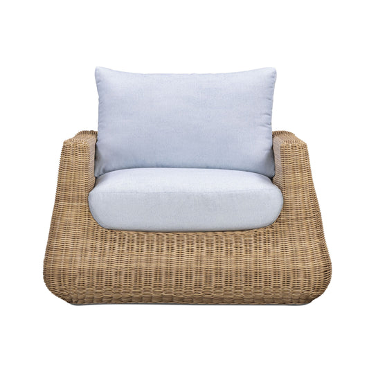 Dana Outdoor Accent Chair - Blue