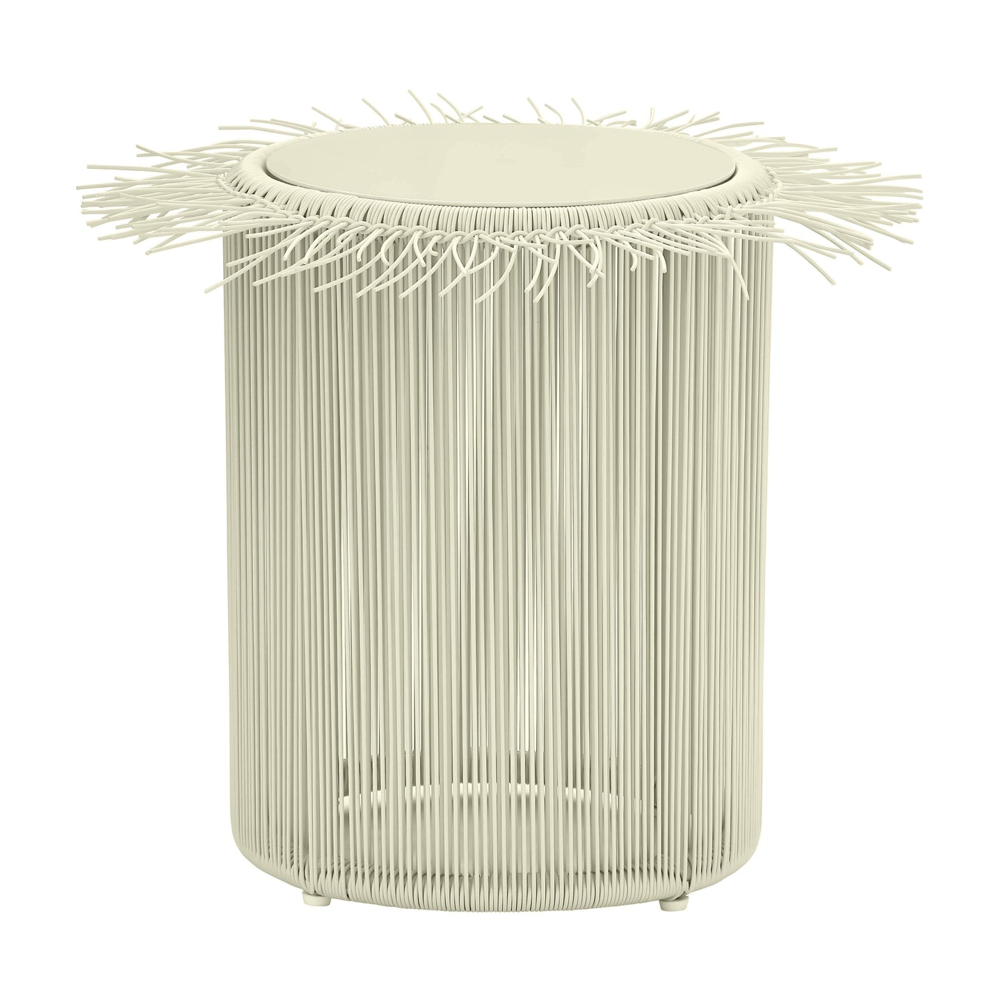 Rafa Outdoor Side Table - Cream