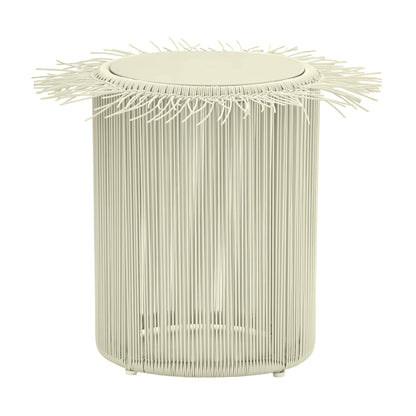 Rafa Outdoor Side Table - Cream