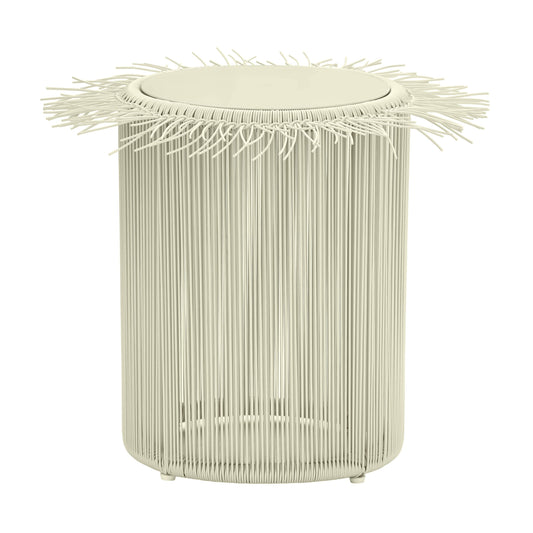 Rafa Outdoor Side Table - Cream