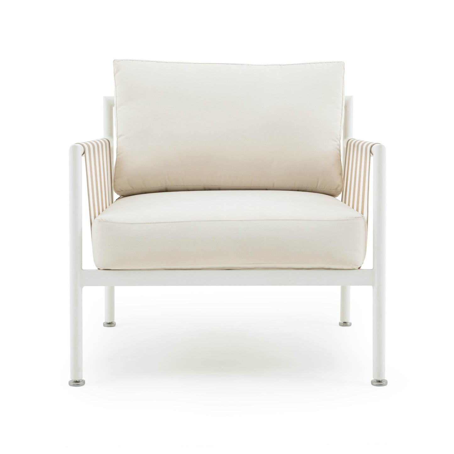 Dunes Cream Outdoor Accent Chair