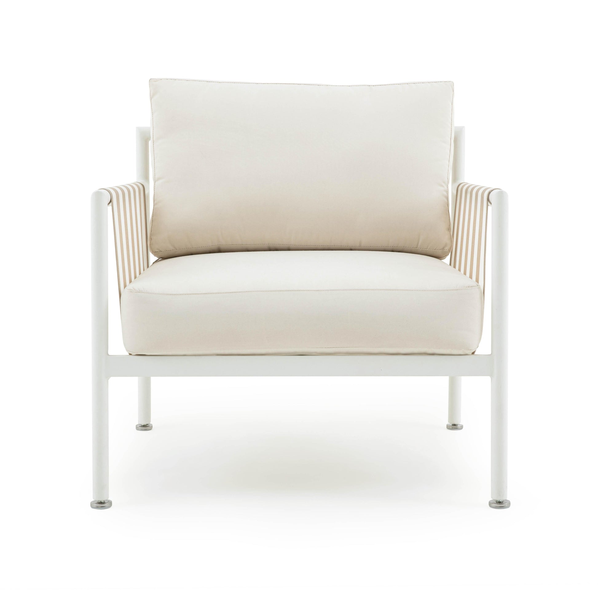 Dunes Cream Outdoor Accent Chair