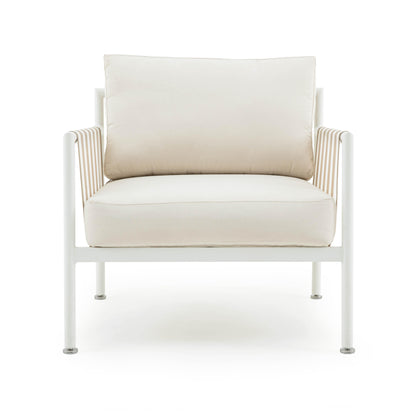 Dunes Cream Outdoor Accent Chair