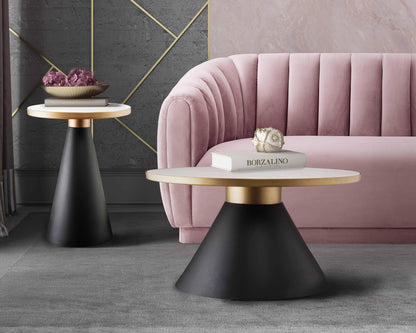 Richard Marble Round Side Table