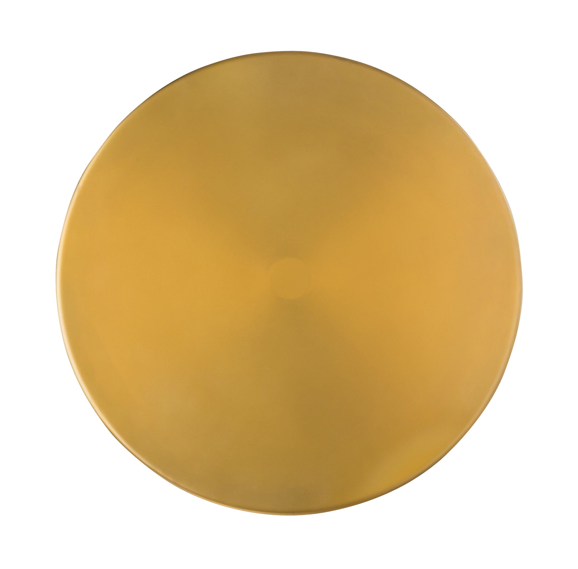 Bubble Glass and Brass Side Table
