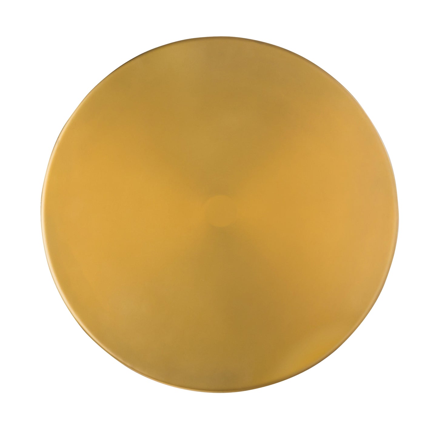 Blaze Glass and Brass Side Table