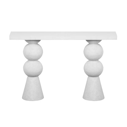 Lupita 53" White Console Table