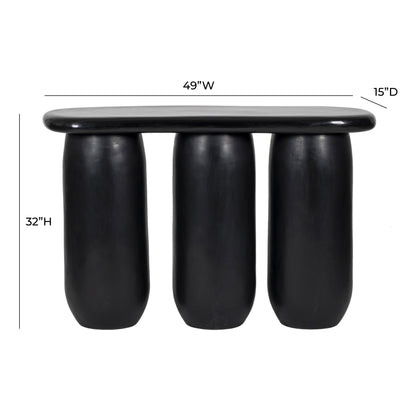 Rahul 49" Textured Console Table