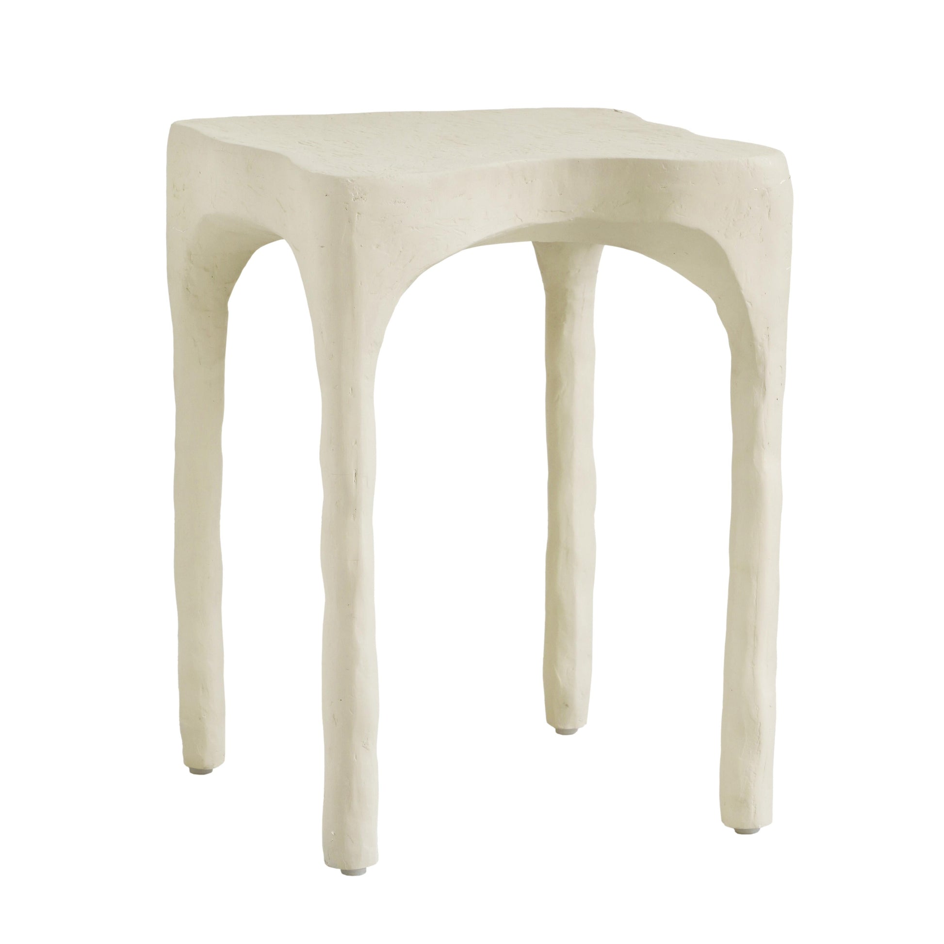 Skully Cream Textured Side Table - Default Variant