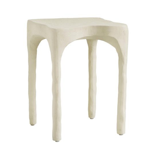 Skully Cream Textured Side Table - Default Variant