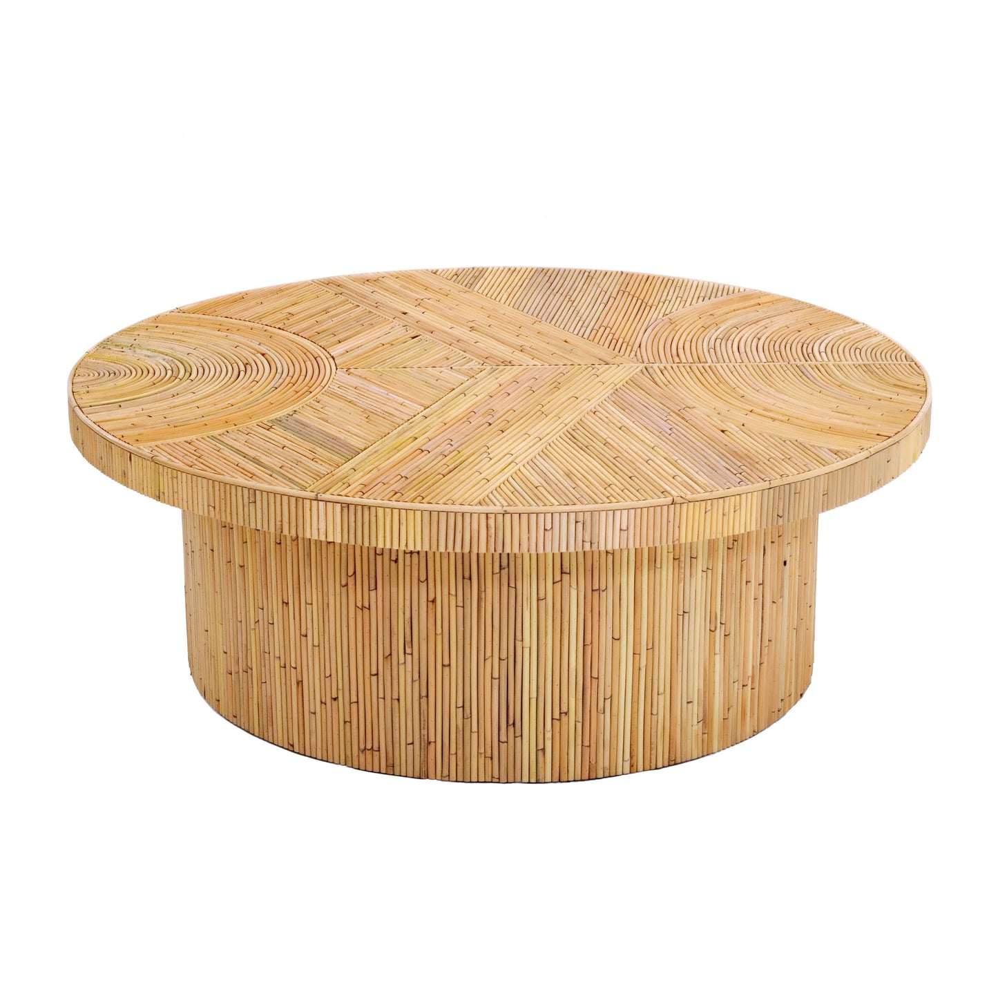 Acadia 47" Rattan Coffee Table - Default Variant
