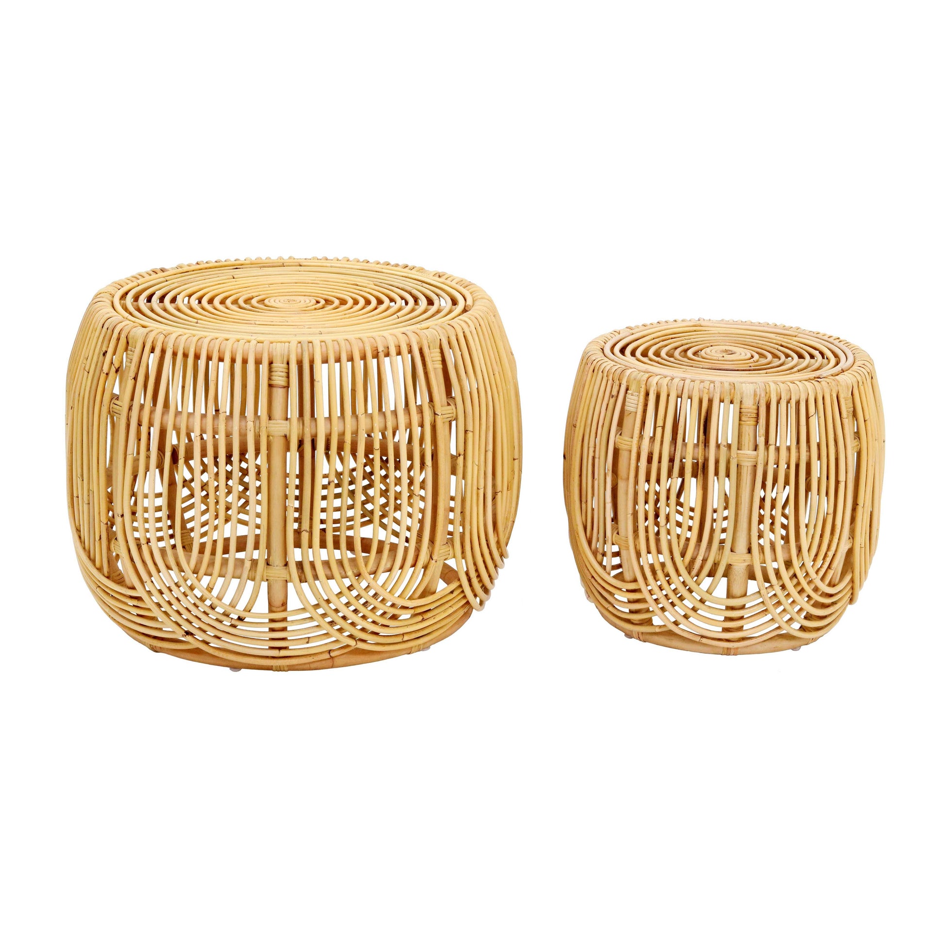 Azrina 2-Piece Rattan Nesting Table Set - Default Variant