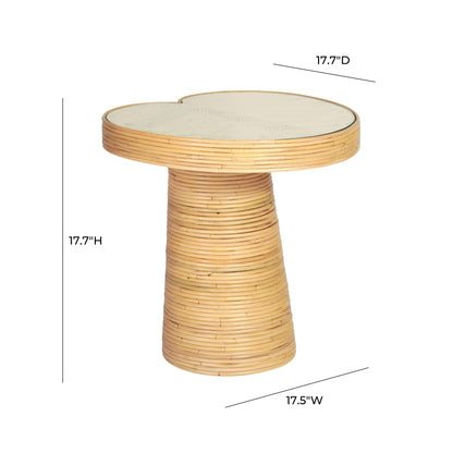 Felicia Lilypad Side Table (18"-22")