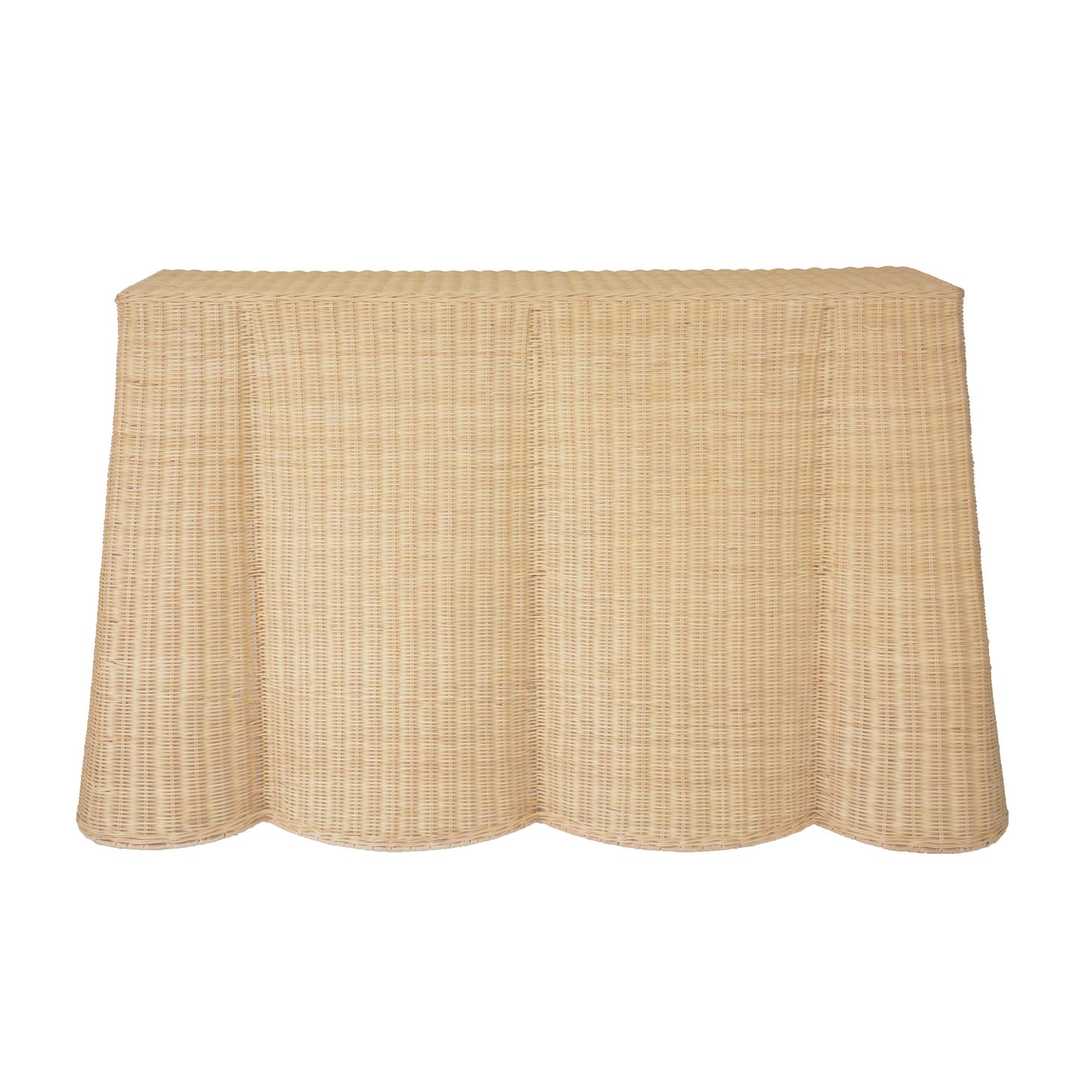 Egan 55" Natural Rattan Console Table - Default Variant