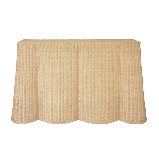 Egan 55" Natural Rattan Console Table - Default Variant