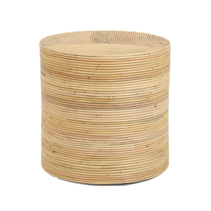 Matea Natural Rattan Arch Side Table - Default Variant