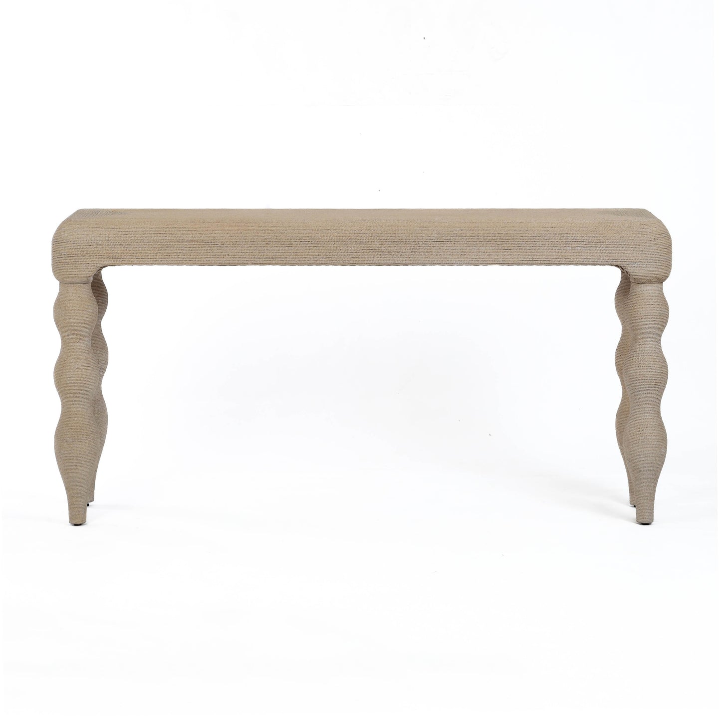 Vicky 68" Natural Woven Seagrass Console Table - Default Variant