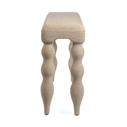 Vicky 68" Natural Woven Seagrass Console Table