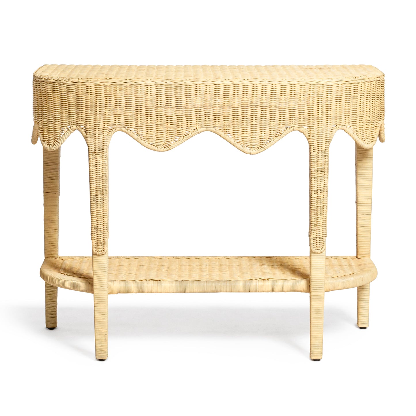 Sally 41" Natural Rattan Console Table - Default Variant