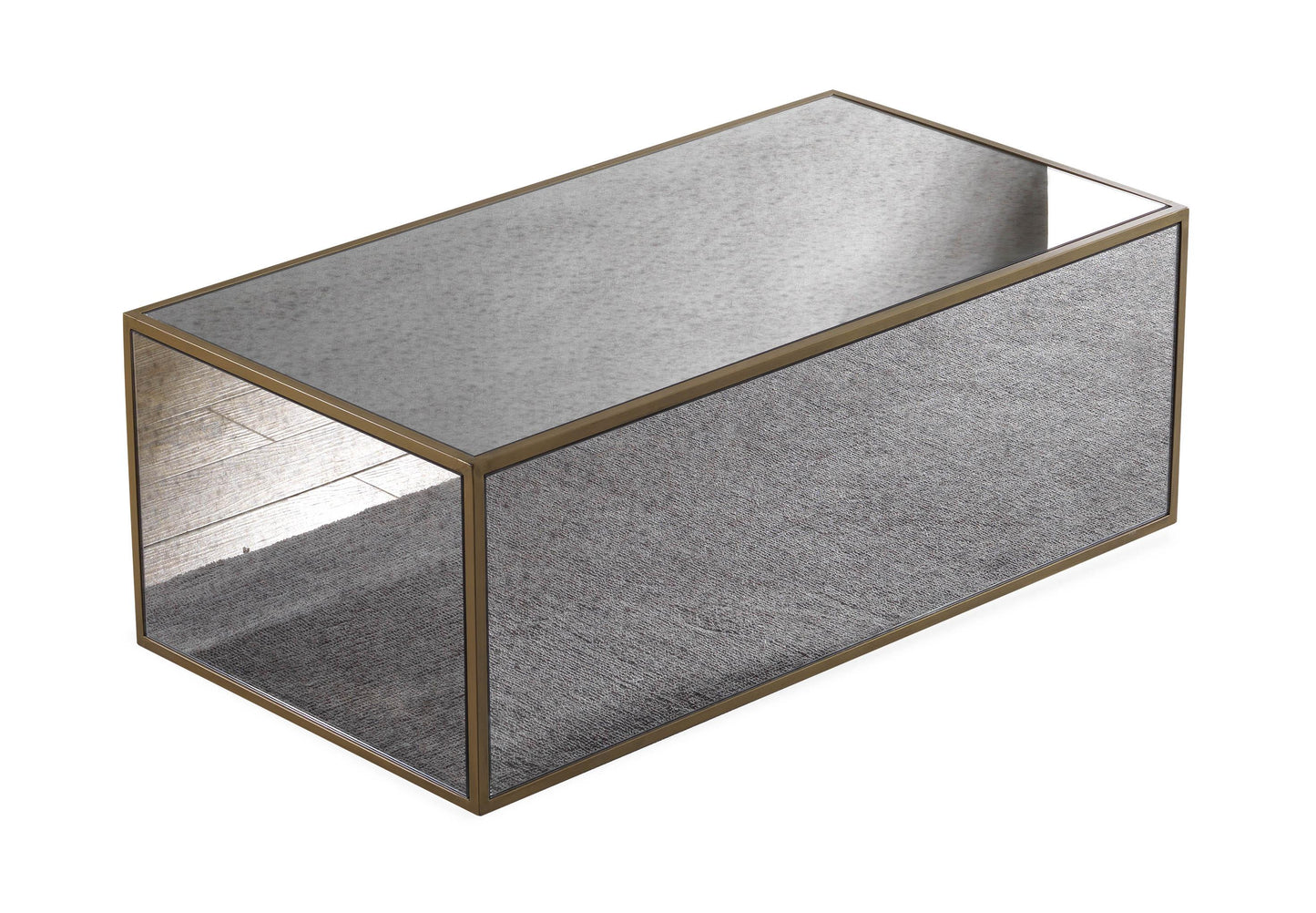 Lana Mirrored Coffee Table by Inspire Me! Home Decor (43"-48")
