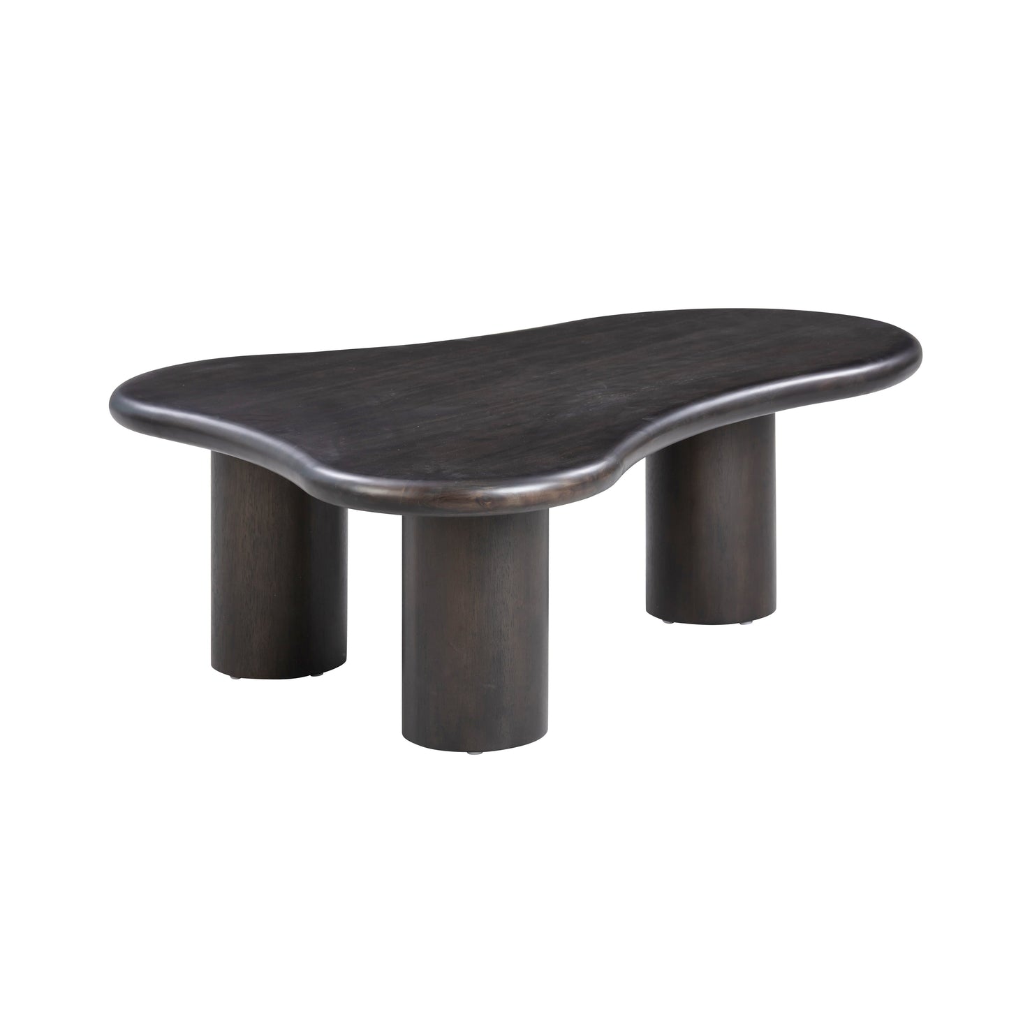 Gotham 48" Wood Coffee Table - Dark Umber