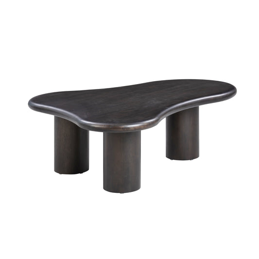 Gotham 48" Wood Coffee Table - Dark Umber