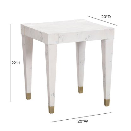 Brandyss Burl End Table